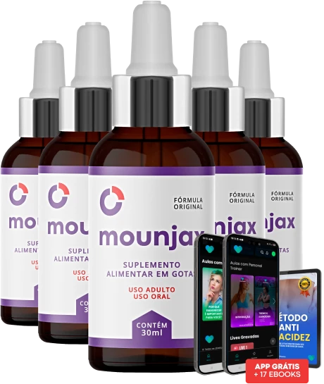 5 Frascos Mounjax